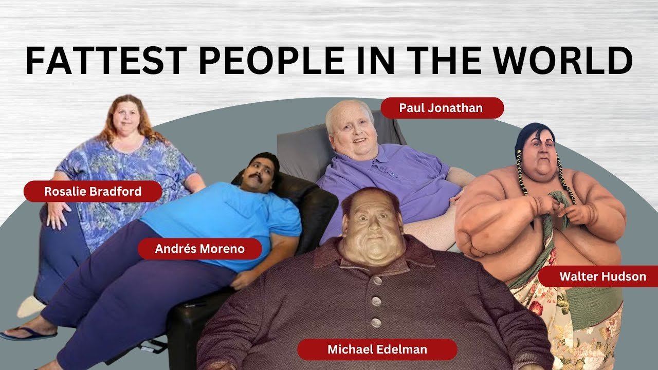 Heaviest People Around The World Genzlogr