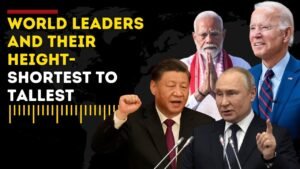 Read more about the article World Leaders and Their Height – Shortest to Tallest