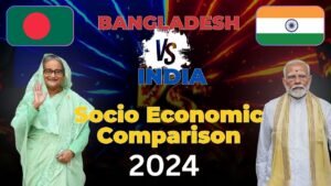 Read more about the article India vs Bangladesh Socio-Economic Comparison