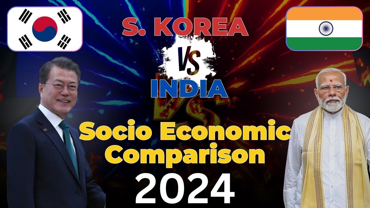 You are currently viewing India vs South Korea Social Economic Comparison