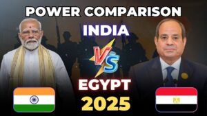 Read more about the article INDIA VS EGYPT Military Comparison 2025